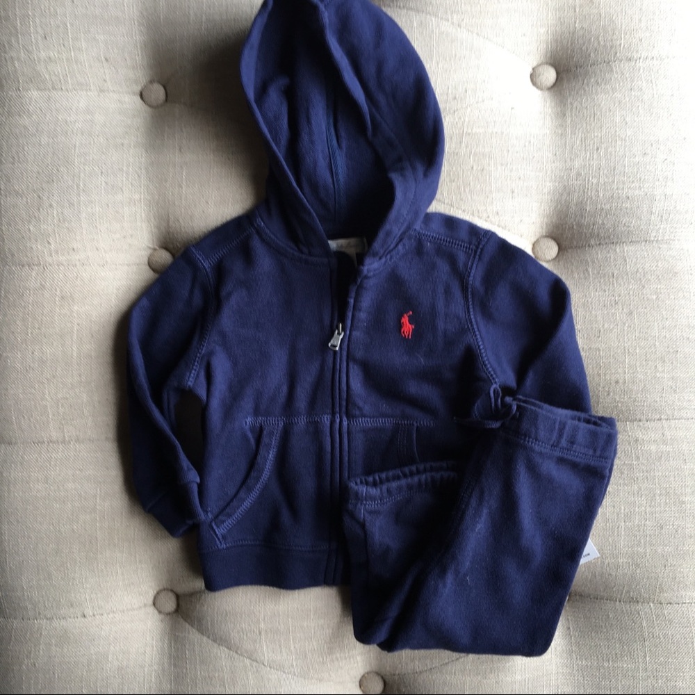 NWT Boys 9 month Ralph Lauren set.